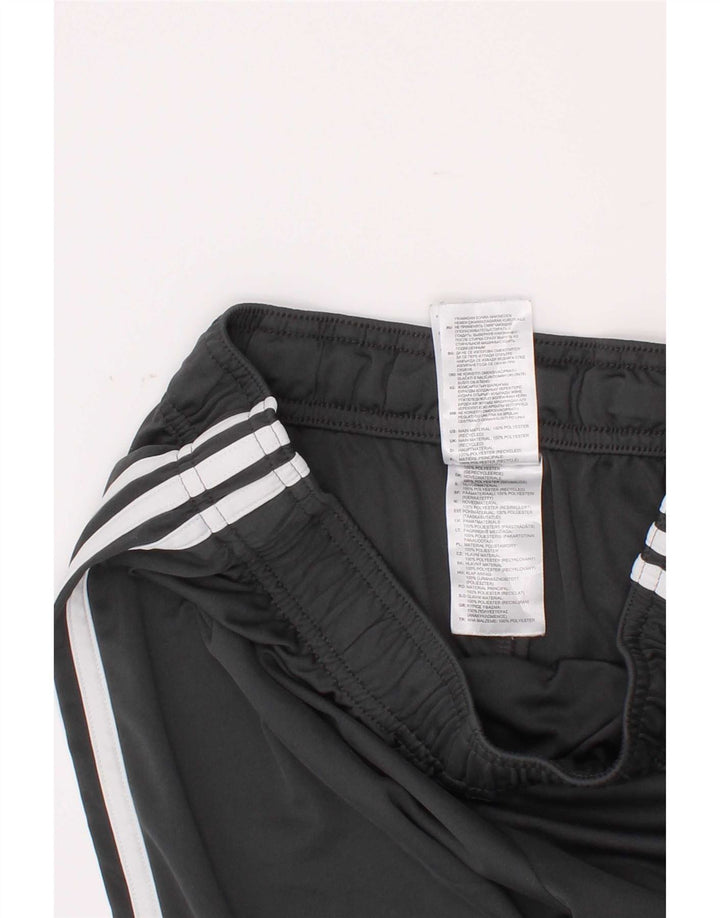 Adidas Sportshorts für Jungen, 13–14 Jahre, graues Colourblock-Polyester