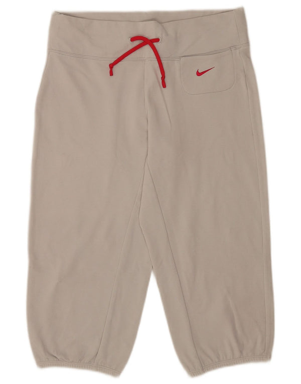 Nike Damen Bermuda Sport Shorts UK 10 Small Grau Sport