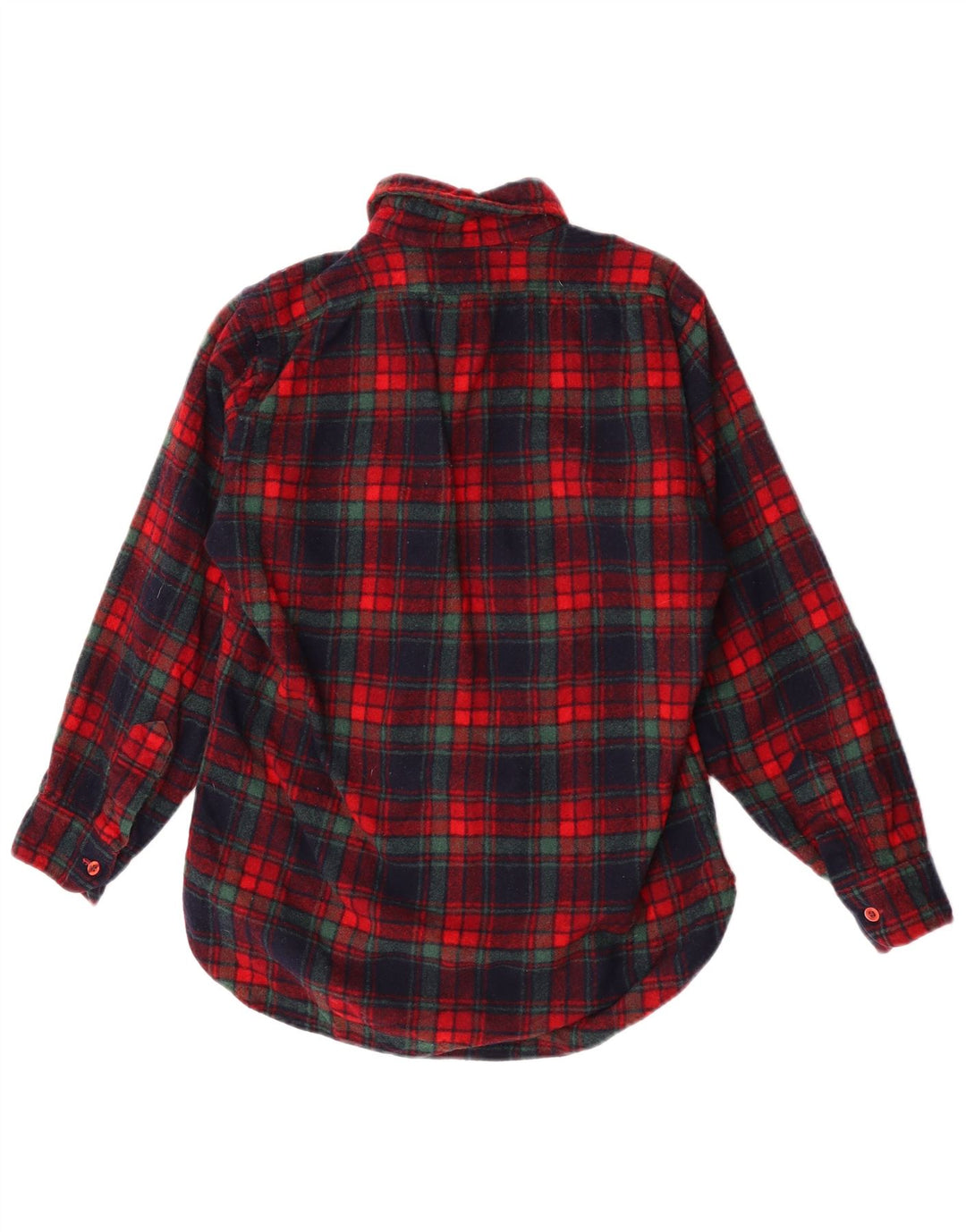 Pendleton Jungen-Flanellhemd, 10–11 Jahre, mittelmarineblau karierte Wolle