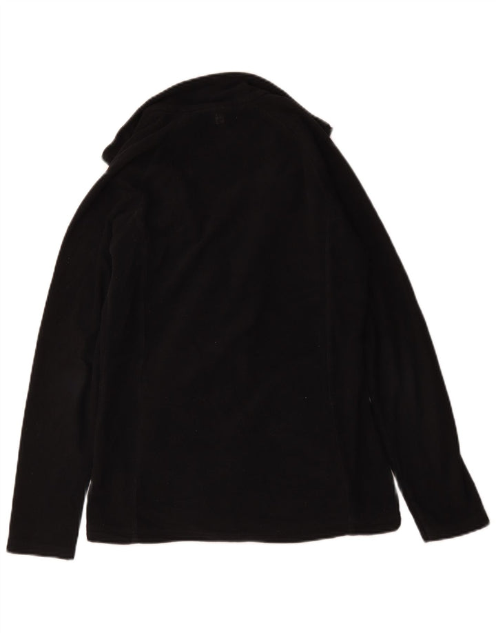 Mountain Warehouse Fleecejacke für Damen, UK 10, Größe S, Schwarz, Polyester