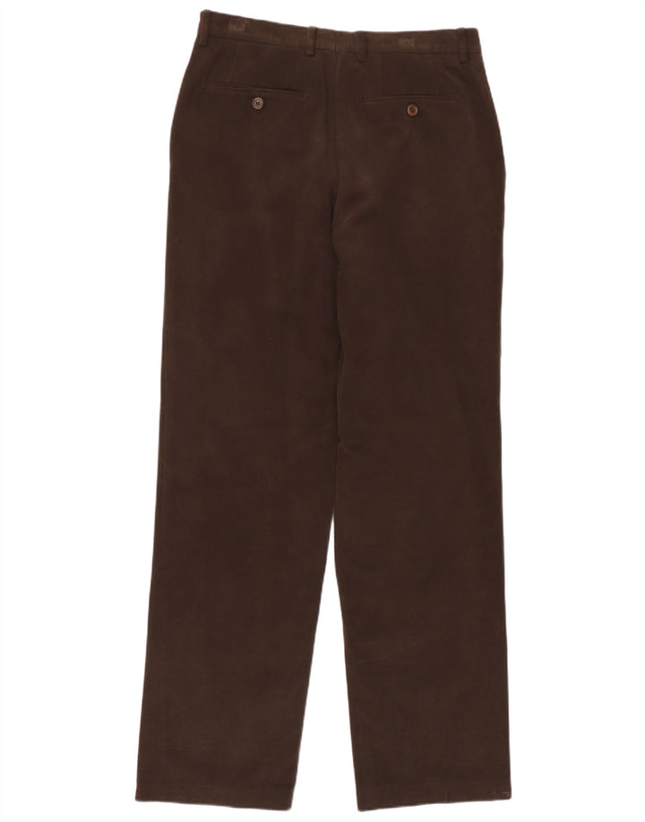 Massimo Dutti Herren EU 40 Medium W31 L31 Braune Baumwolle