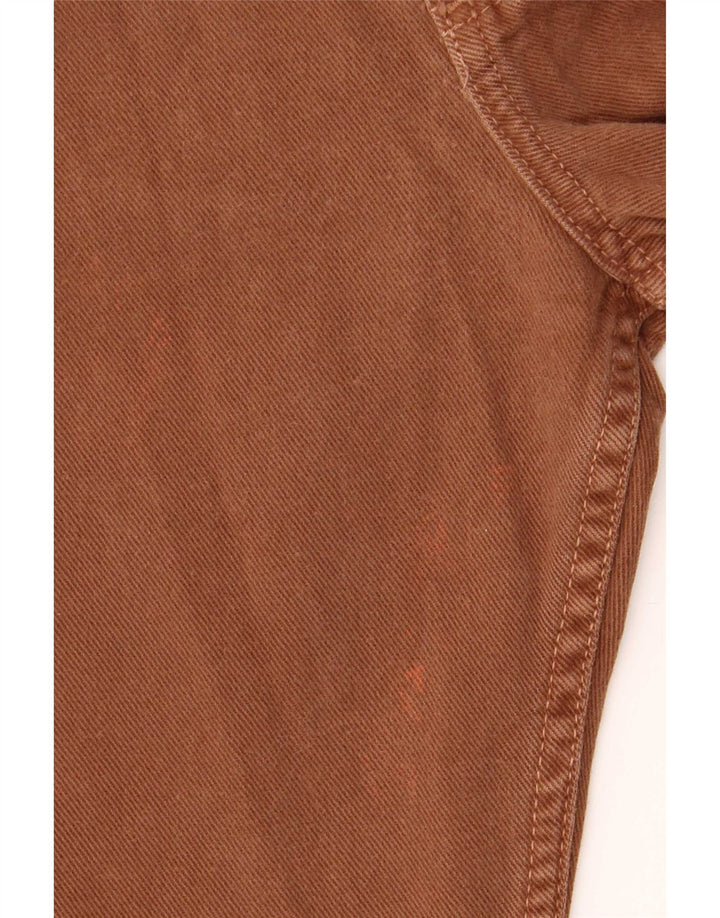 Guess Herren Tapered Jeans W31 L28 Braune Baumwolle