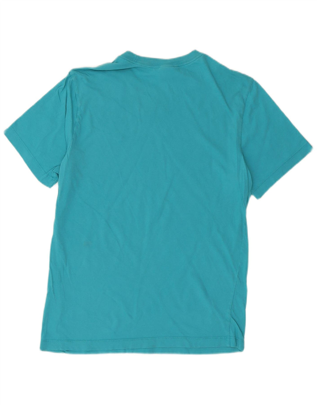 NIKE Mens T-Shirt Top Medium Blue Cotton