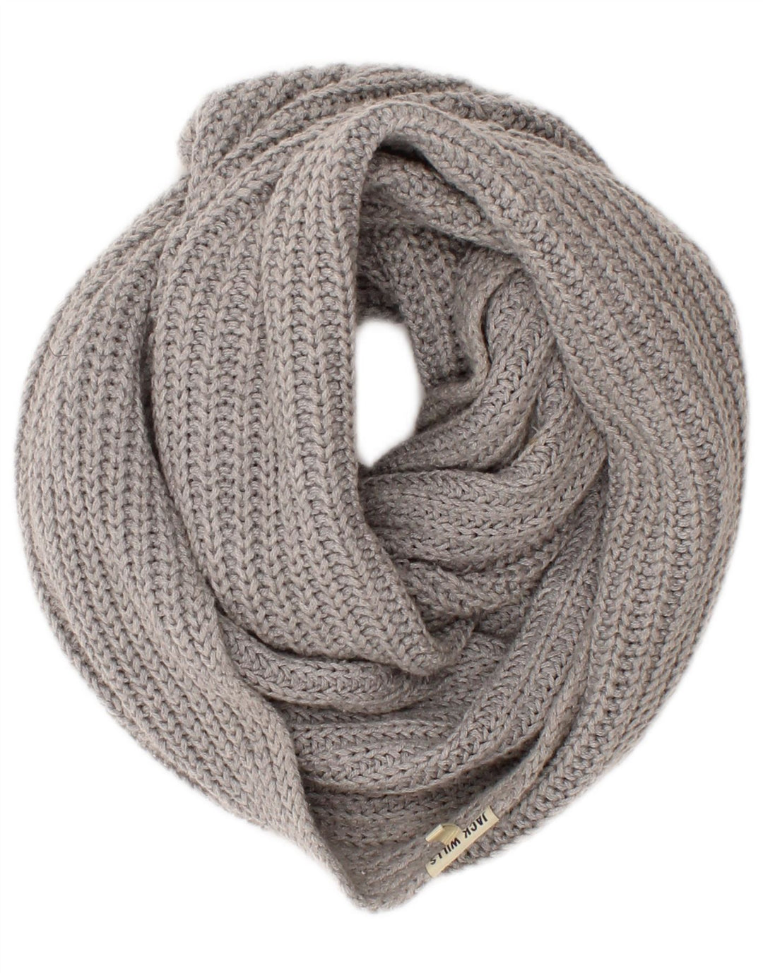 Jack Wills Damen-Strick-Snood-Schal, Einheitsgröße, Grau