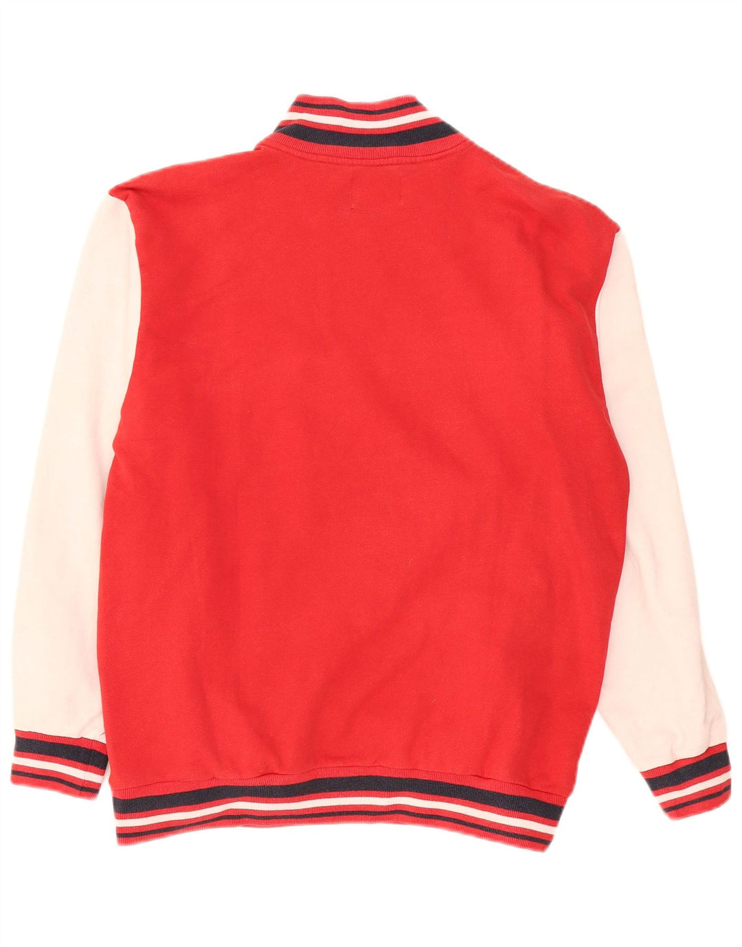 Sergio Tacchini Herren-Sweatshirt mit Grafik, groß, rot, Farbblock