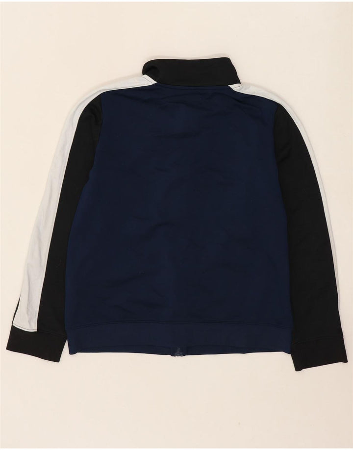 Under Armour Jungen-Trainingsanzug-Top-Jacke, 13–14 Jahre, XL, Marineblau, Farbblock