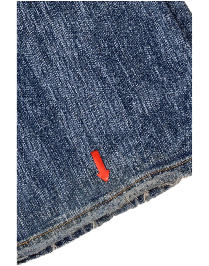Levi's Damen 515 Bootcut Jeans US 12 Large W32 L29 Blaue Baumwolle