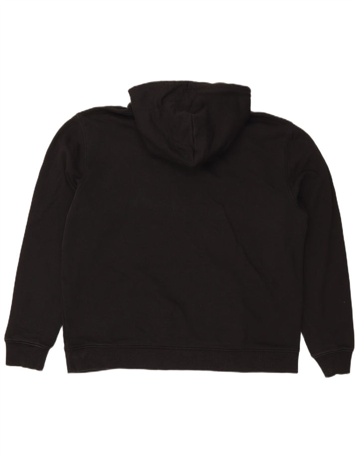 TOMMY HILFIGER Herren Kapuzenpullover XL Schwarz Baumwolle