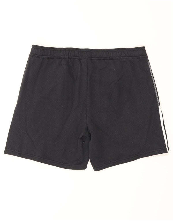 Adidas Damen Sportshorts UK 20/22 XL Schwarz Baumwolle