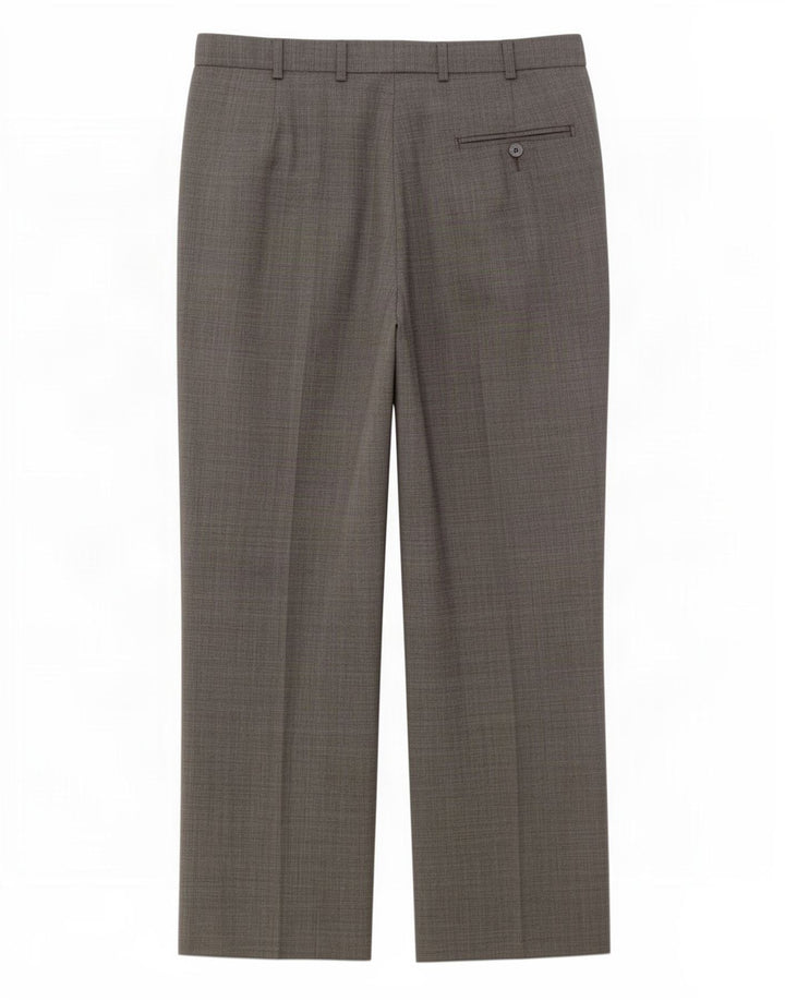Marks & Spencer Herren-Anzughose in normaler Passform, W34, L29, Grau, Polyester