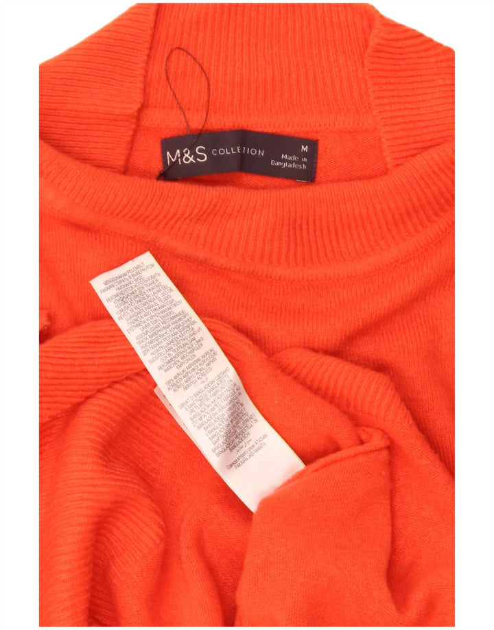 Marks & Spencer Rollkragenpullover für Damen, Gr. 14, mittelorange
