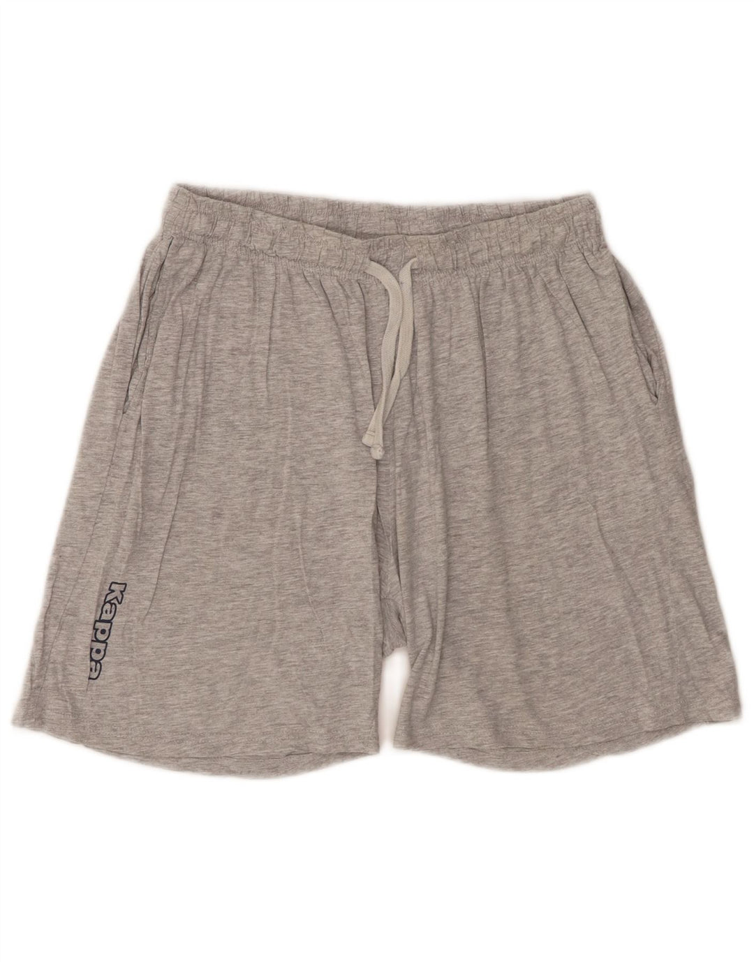 Kappa Herren Graphic Sport Shorts Large Grau