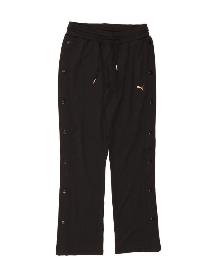 PUMA Womens Tracksuit Trousers UK 8 Small Black Polyester Vintage Puma and Second-Hand Puma from Messina Hembry 