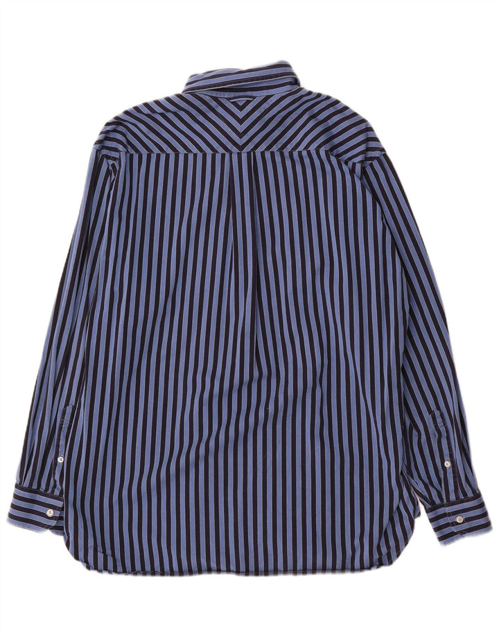 Tommy Hilfiger Herrenhemd Mittelblau gestreift