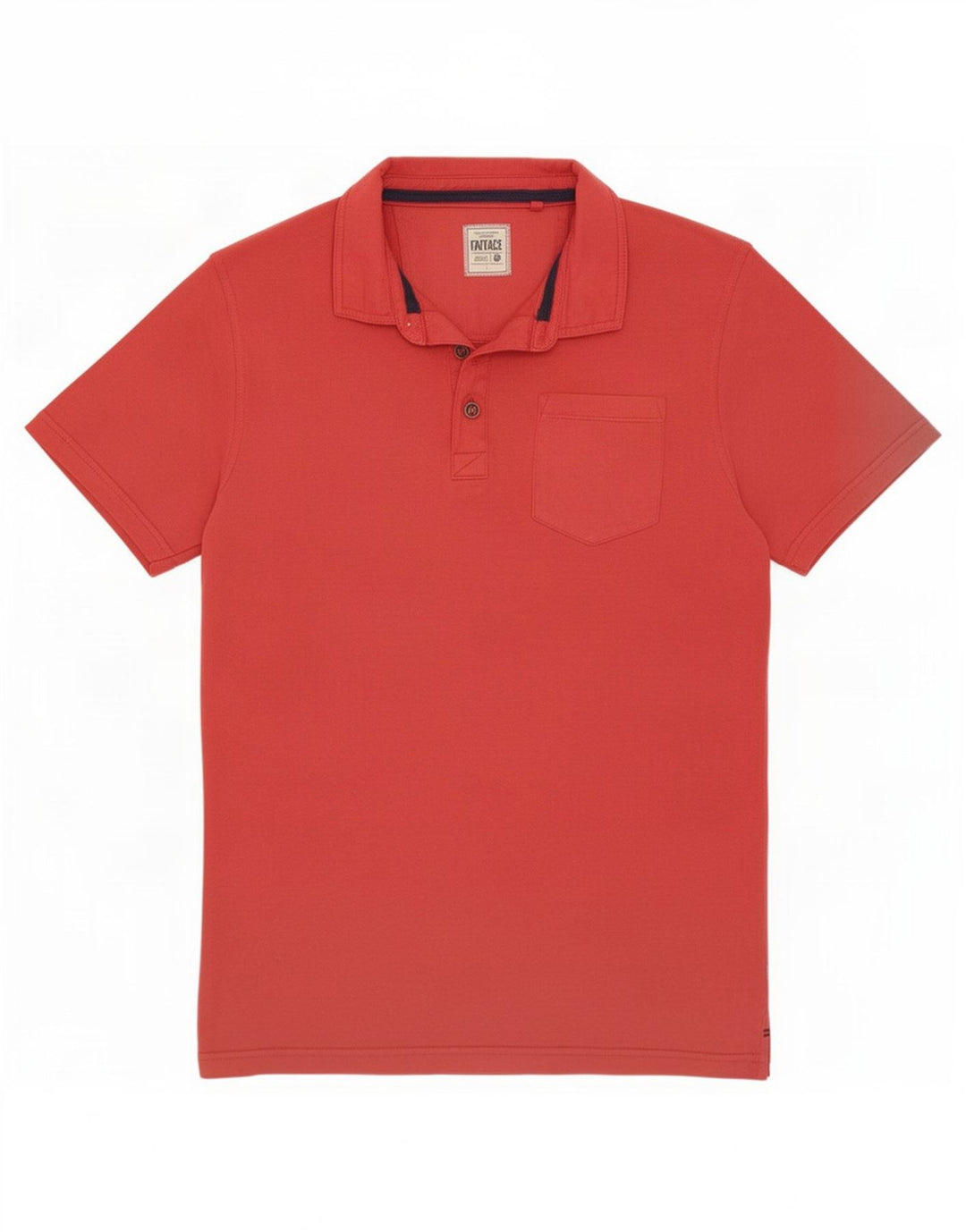 Fat Face Herren-Poloshirt, groß, rosa, Baumwolle