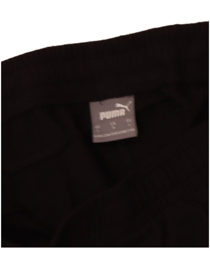 PUMA Herren Graphic Sport Shorts Large Schwarz