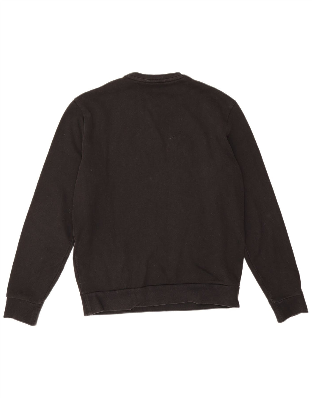 Armani Herren Grafik-Sweatshirt-Pullover, groß, schwarze Baumwolle