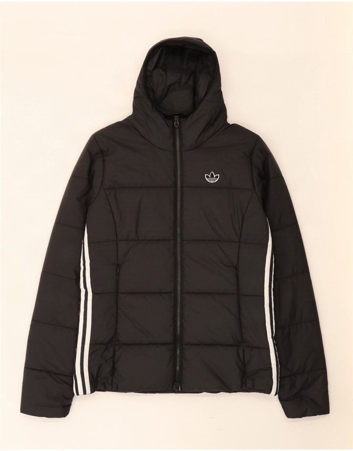 Adidas Damen UK 10 Small Schwarz Polyester