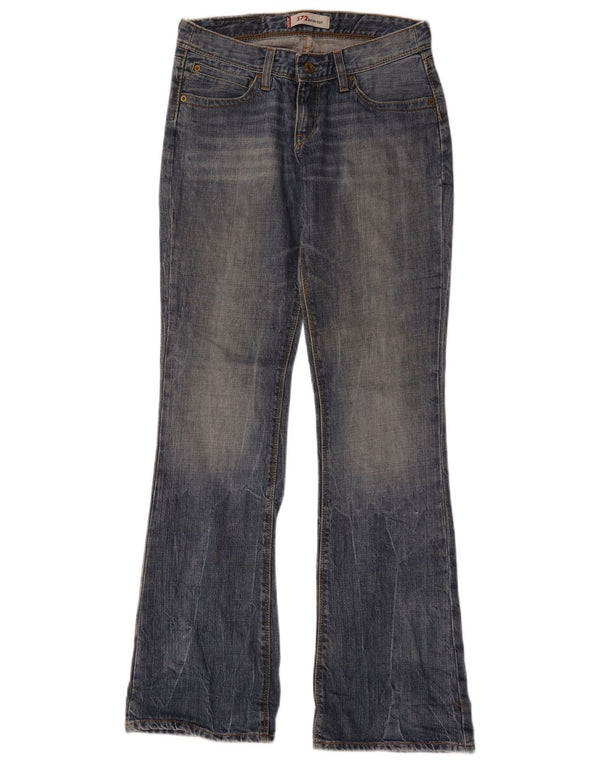 Levi's Damen 572 Bootcut Jeans W28 L34 Blaue Baumwolle