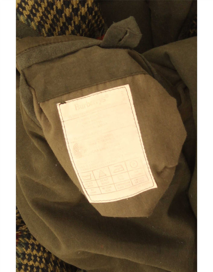 Burberrys Herren Wendejacke UK 40 Large Khaki Baumwolle