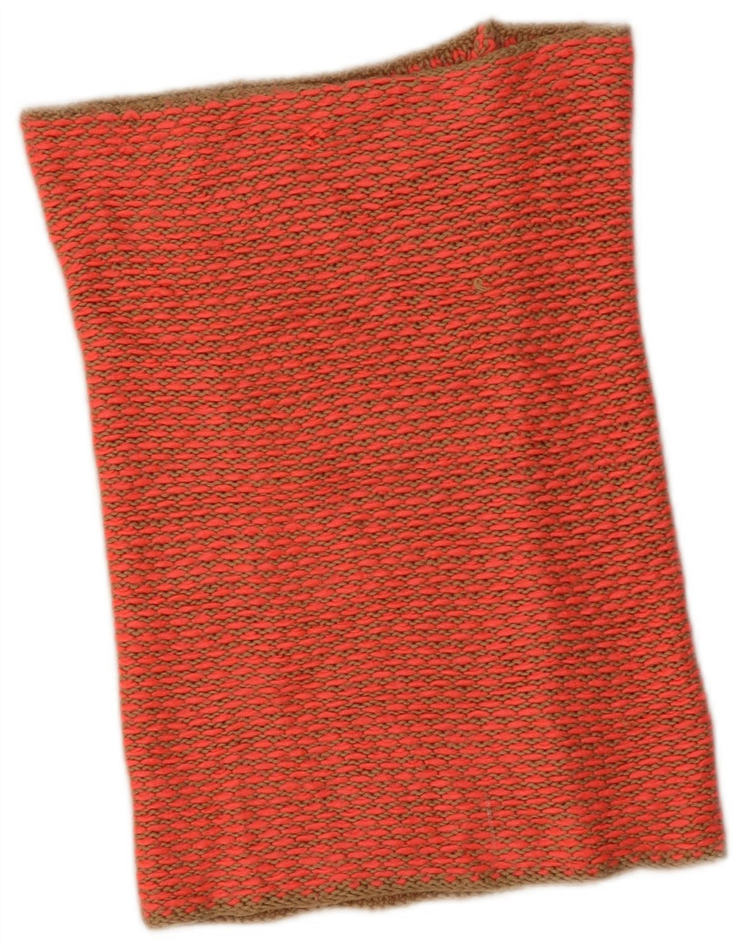 Gap trägerloses Strickoberteil für Damen, Einheitsgröße, orange gestreift, Acryl