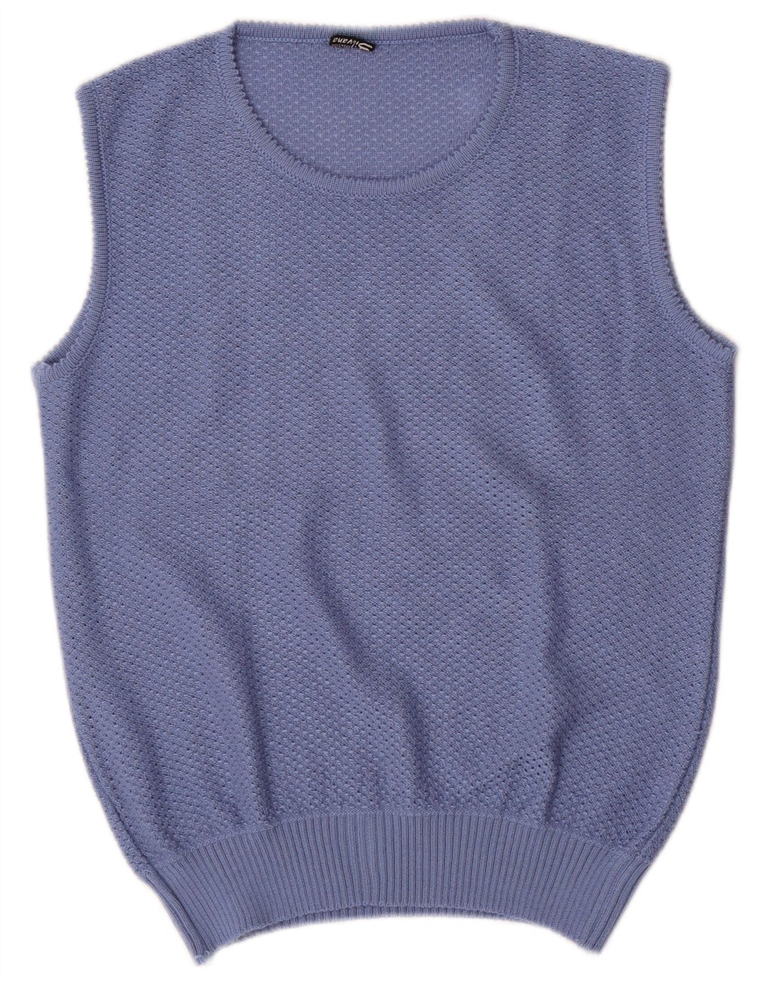 Silvana Damen Weste Tank Top IT 48 XL Blau Acryl