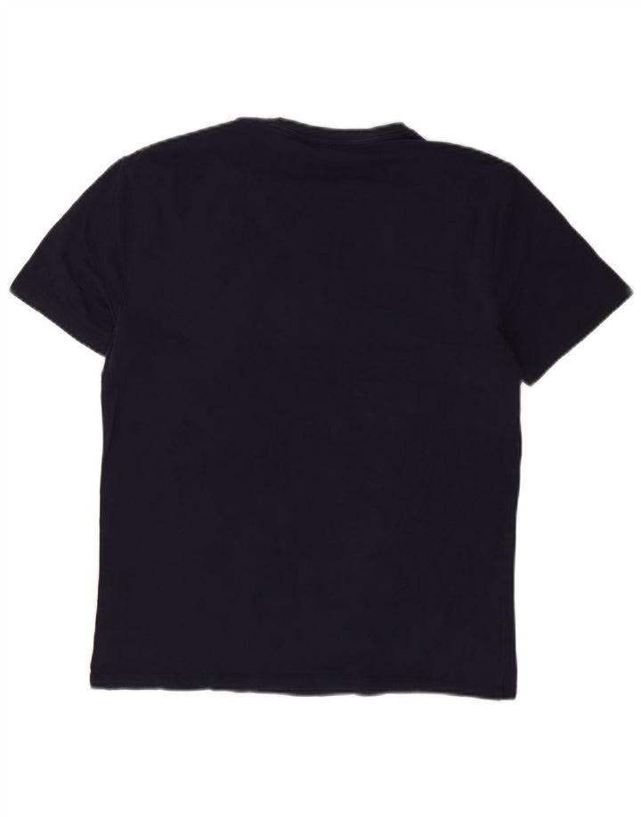 Trussardi Jeans Herren T-Shirt Top Small Marineblau