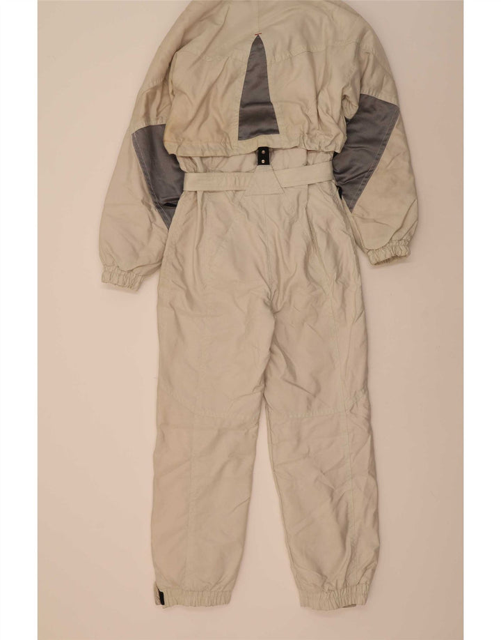 Colmar Damen-Skioverall mit Kapuze, IT 46, Größe L, Weiß, Farbblock