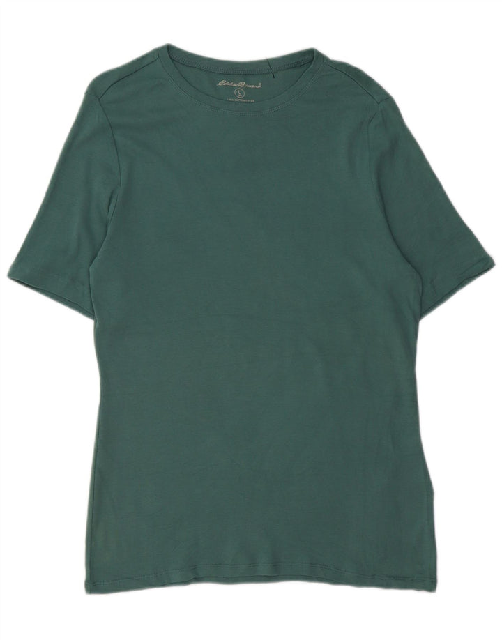 Eddie Bauer Herren-T-Shirt-Oberteil, groß, grüne Baumwolle