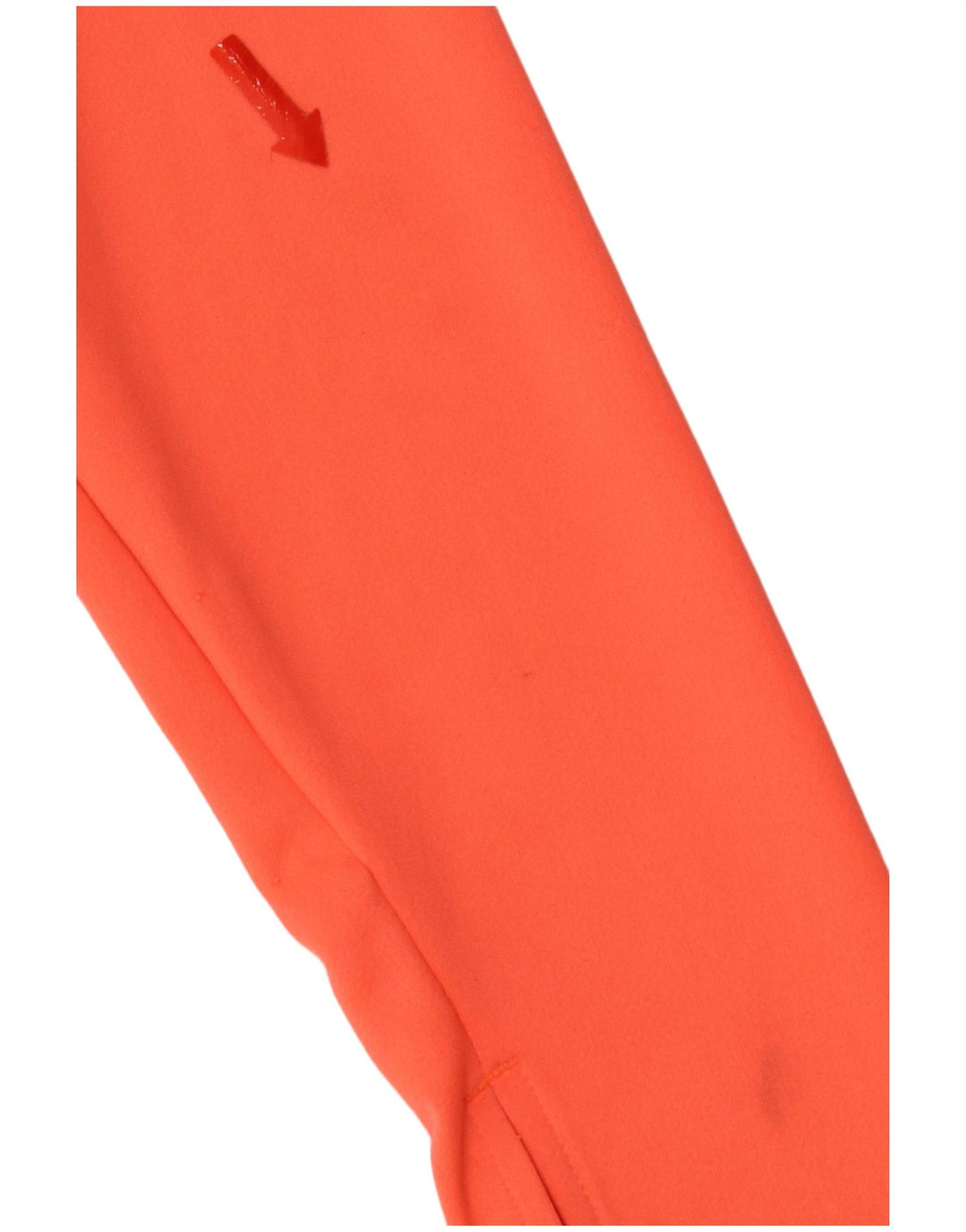 Nike Damen Dri Fit Graphic Pullover Trainingsanzug Top UK 10 Small Orange