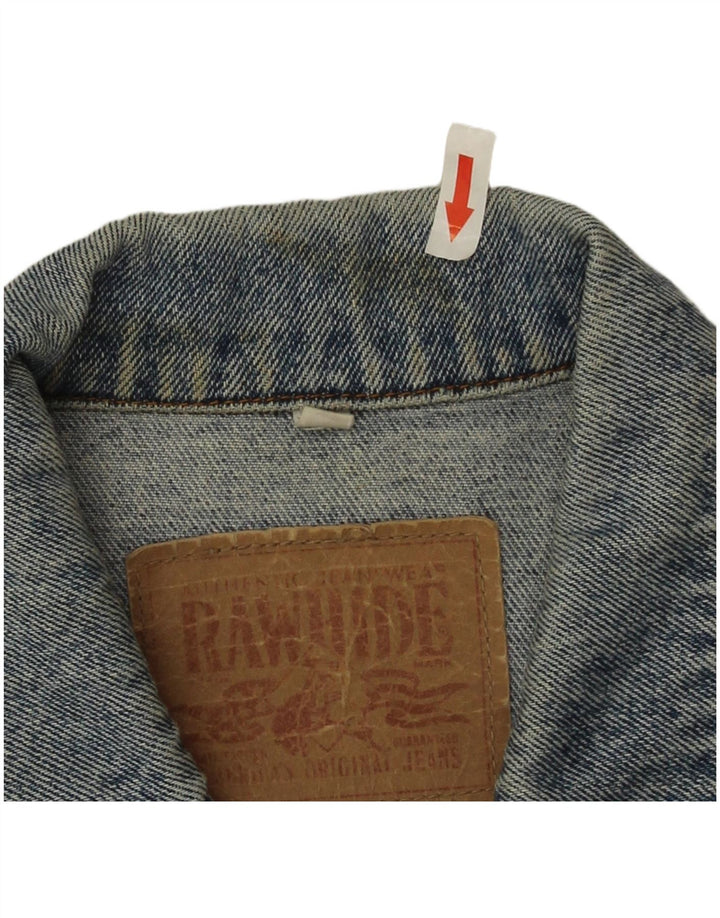 Vintage Herren Jeansjacke UK 36 Small Blue