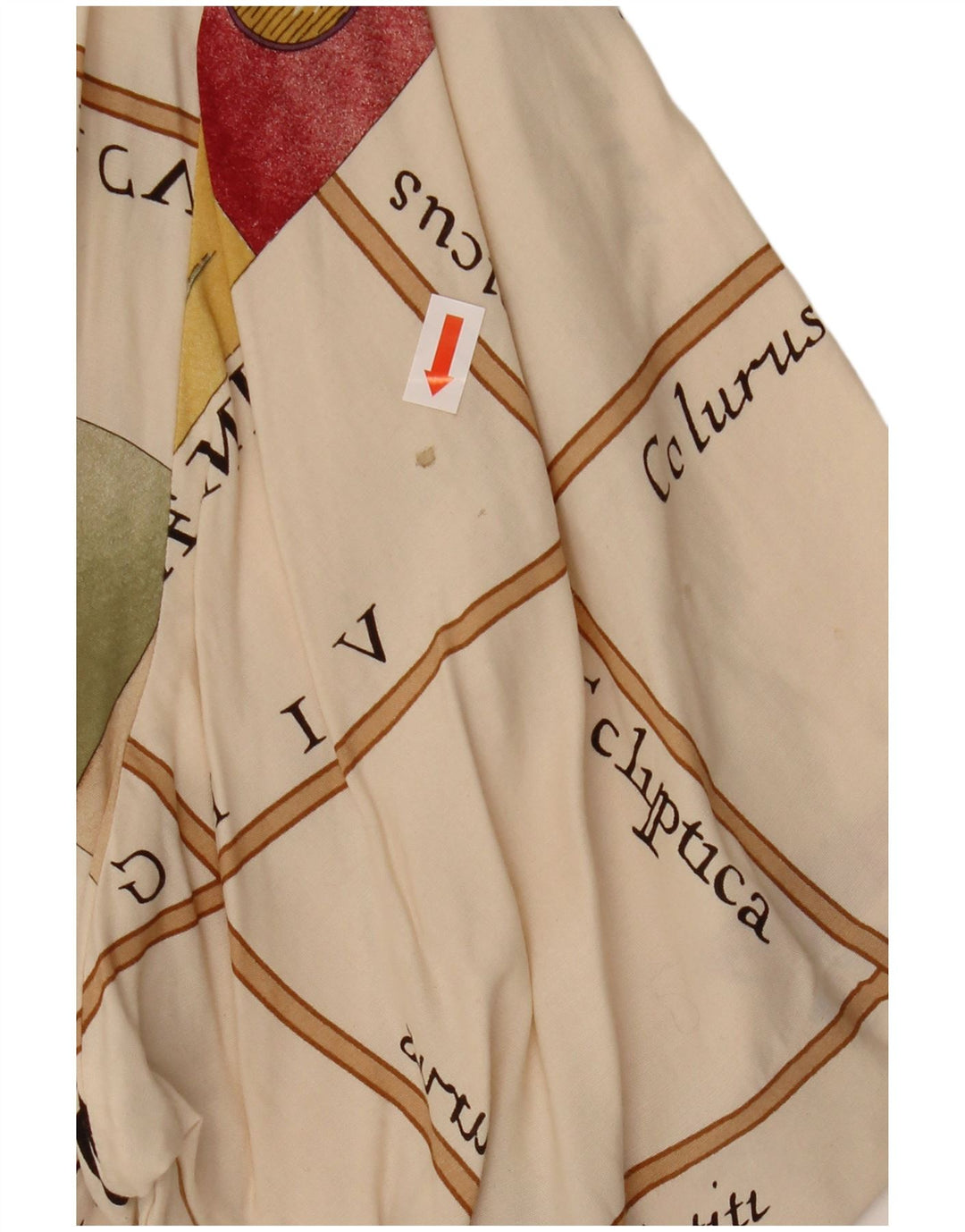 MARCELLO CIONI Damen Grafik-Hemdbluse IT 48 XL Off White Colourblock