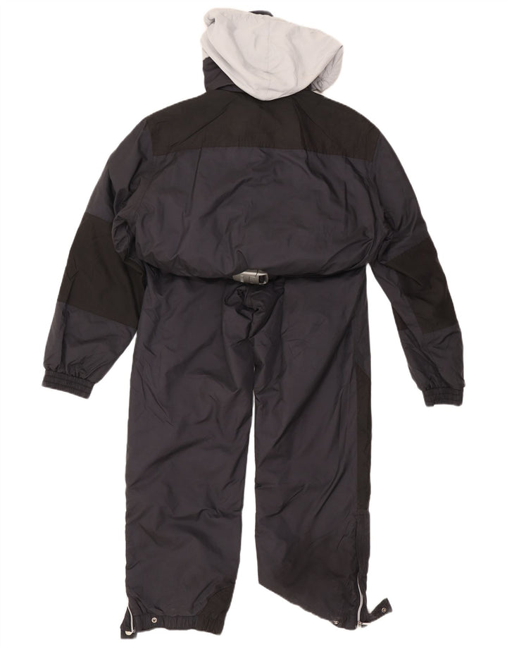 Belfe & Belfe Herren-Skioverall mit Kapuze, groß, Marineblau, Farbblock