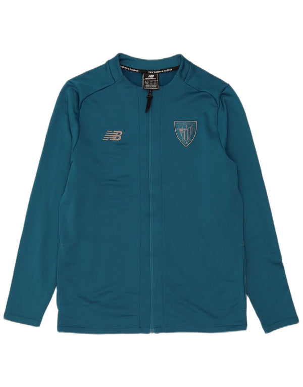 New Balance Herren Athletic Club Bilbao Trainingsanzug-Oberteil, Jacke, Größe L, Blau
