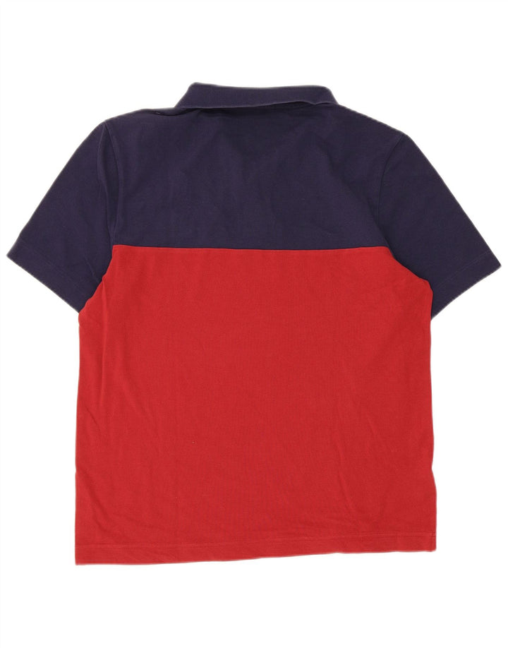 Fred Perry Herren-Poloshirt, mittelgroß, mehrfarbig, Colourblock-Baumwolle