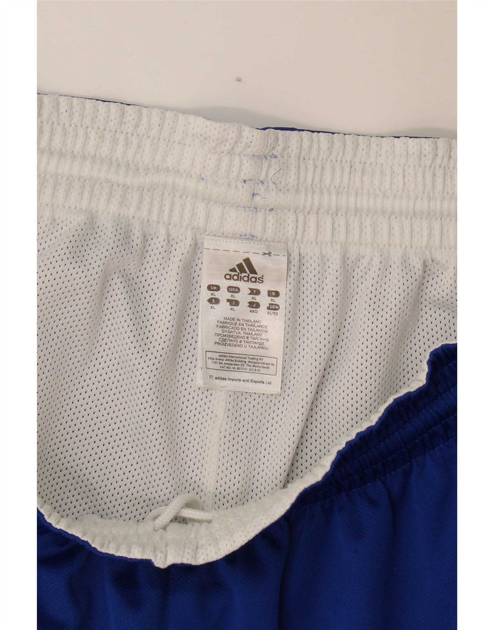 Adidas Herren Sport Shorts XL Blau Polyester
