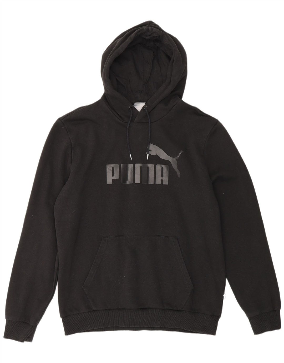 PUMA Herren Graphic Hoodie Pullover Große schwarze Baumwolle