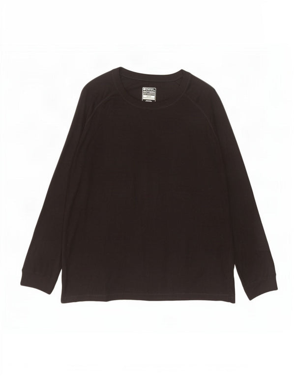 Mountain Warehouse Damen Isotherm Warmth Top Langarm UK 26 5XL Schwarz