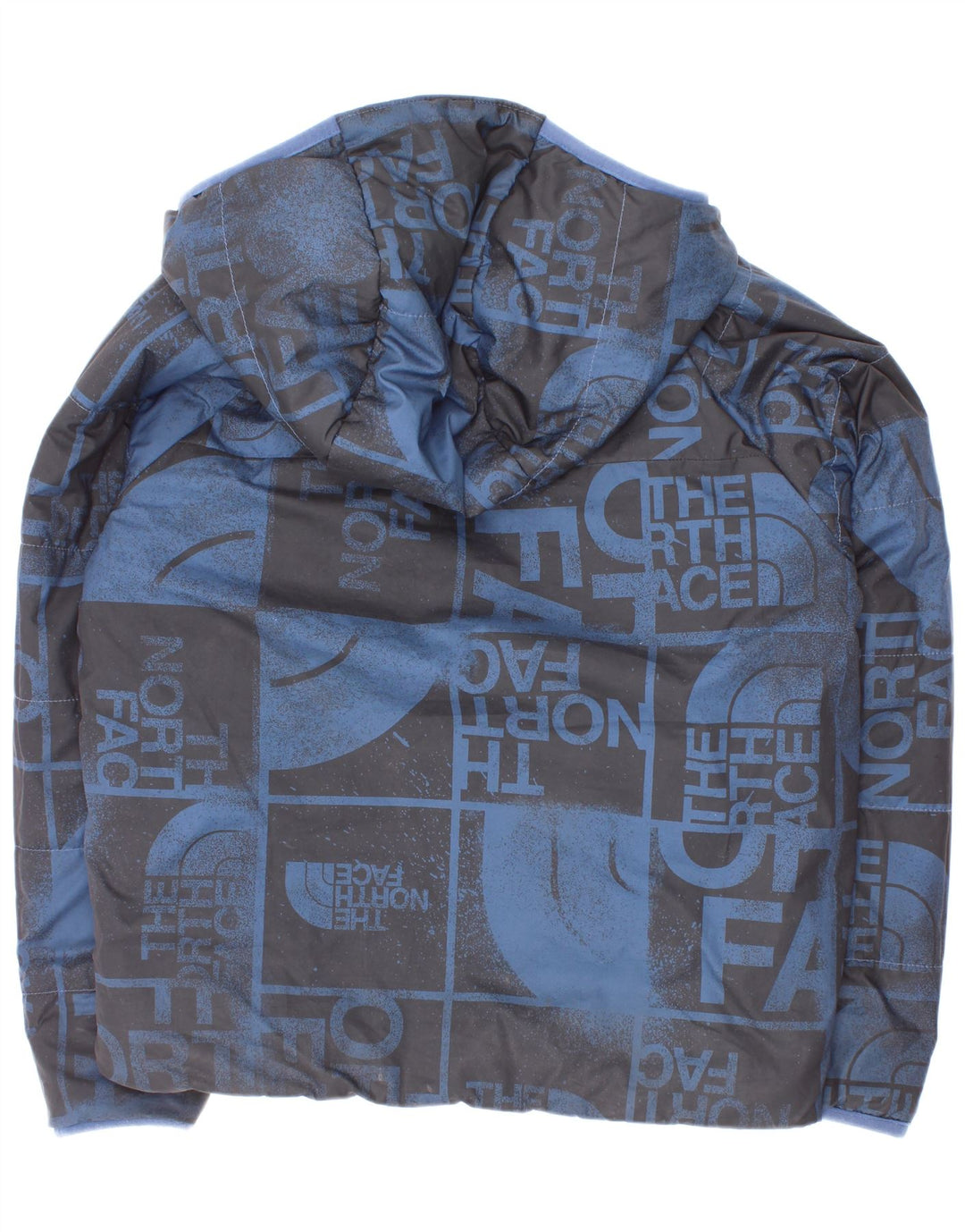 The North Face Jungen Graphic Reversible Wattierte Jacke 7–8 Jahre Small Blue