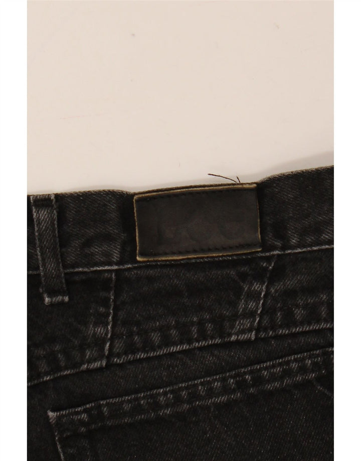 Lee Damen Tapered Jeans W28 L27 Schwarz