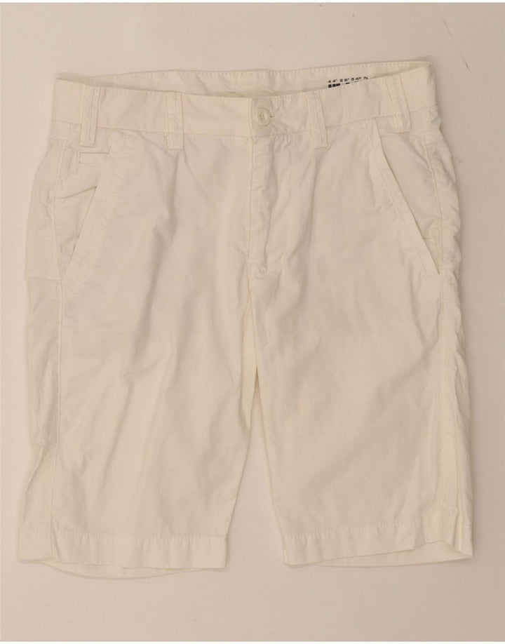 Slam Herren Chinoshorts IT 46 Small W29 Weiße Baumwolle