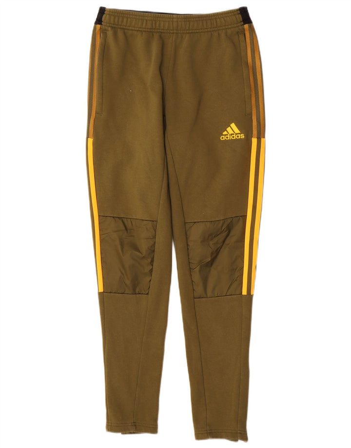 ADIDAS Herren-Trainingshose, klein, Khaki, Baumwolle