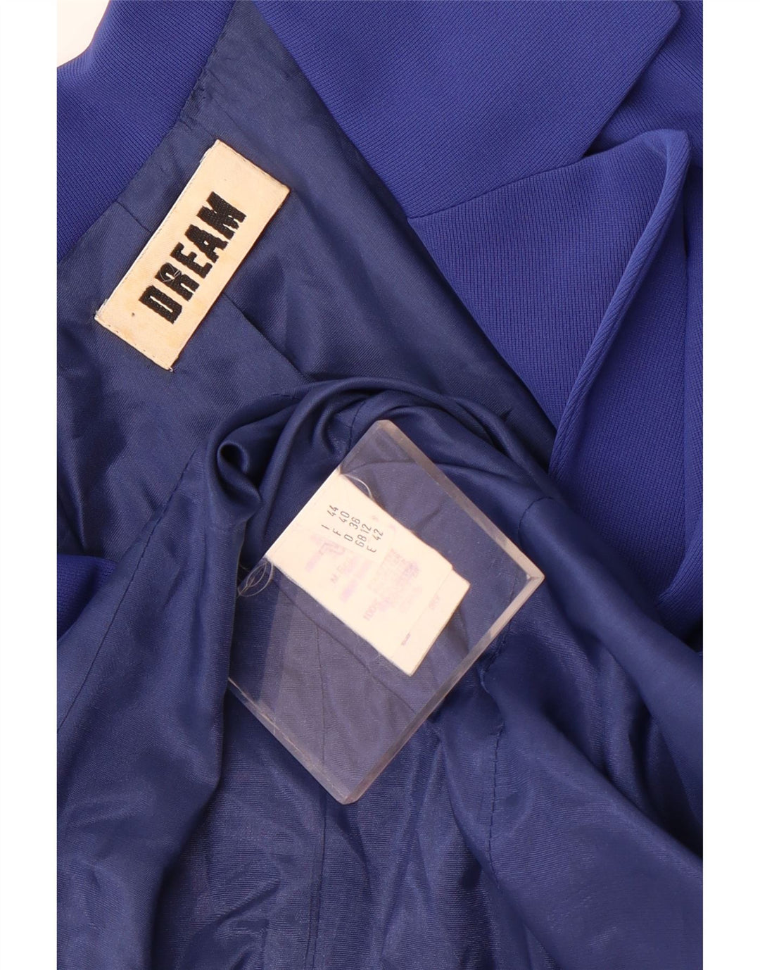 Dream Damen-Blazer, kurzärmelig, zweireihig, Gr. 12, Mittelblau