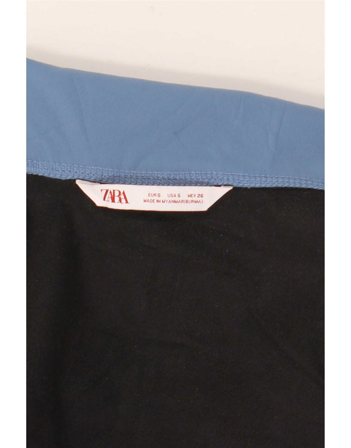 Übergroßer Pullover-Trainingsanzug von Zara für Damen, Gr. 10, Größe S, Blau