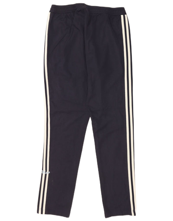 Adidas Herren-Trainingshose mit Grafik, groß, marineblau, Baumwolle, Sport