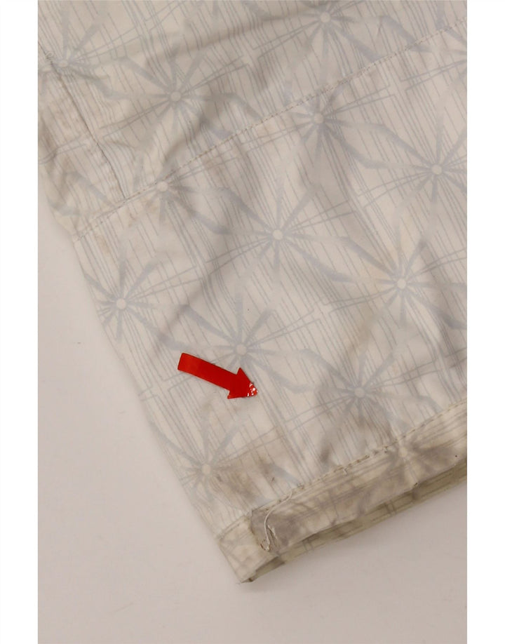 Helly Hansen Damen Skihose UK 6 XS Weiß geblümtes Polyamid