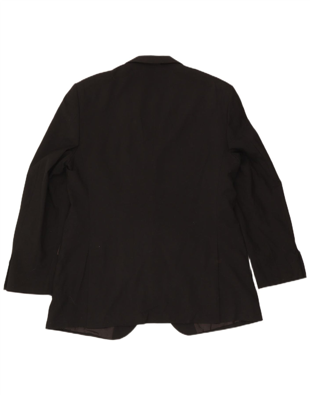 Marks & Spencer Herren-Blazer mit 2 Knöpfen, UK 44, XL, Schwarz, Polyester