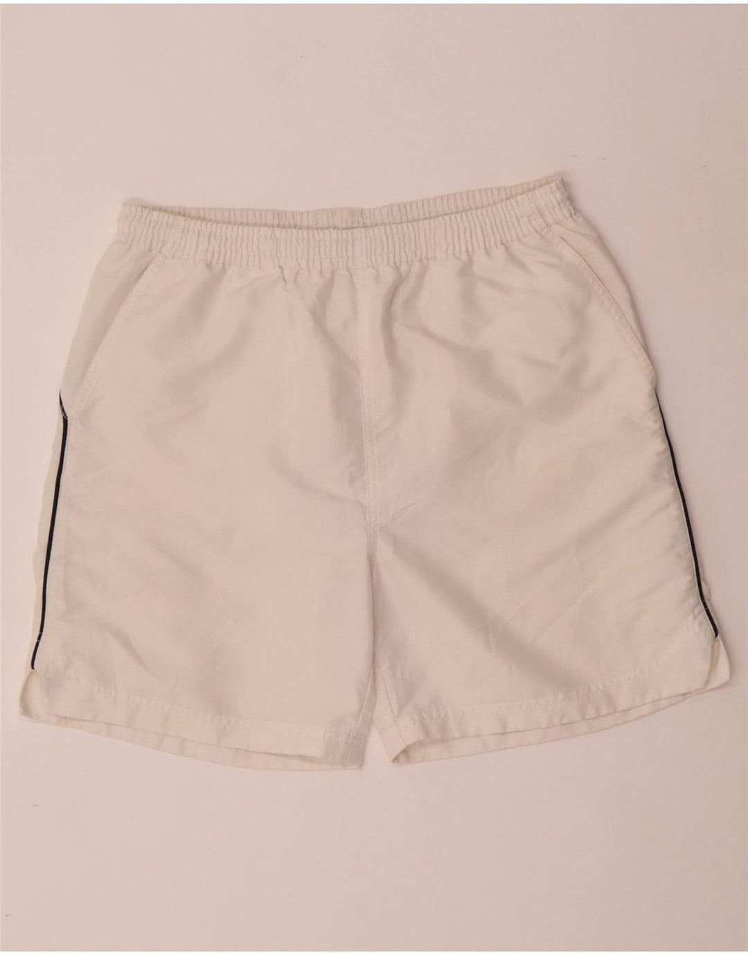 FILA Herren Sportshorts Small Weiß Polyester