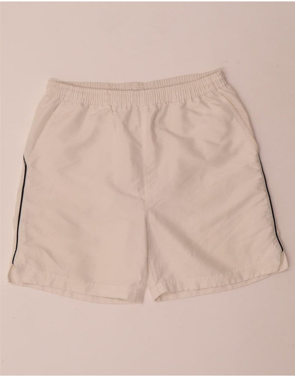 FILA Herren Sportshorts Small Weiß Polyester