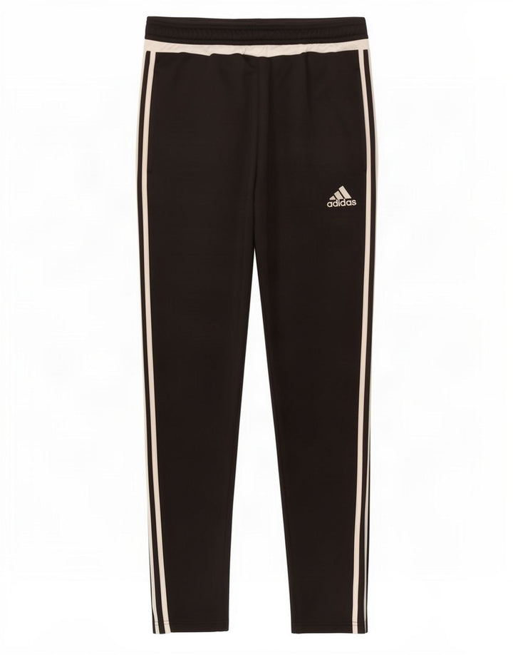 Adidas Herren Climalite Trainingshose Mittelschwarzes Colourblock-Polyester